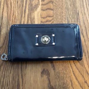 Marc by Marc Jacobs Navy Patent Wallet